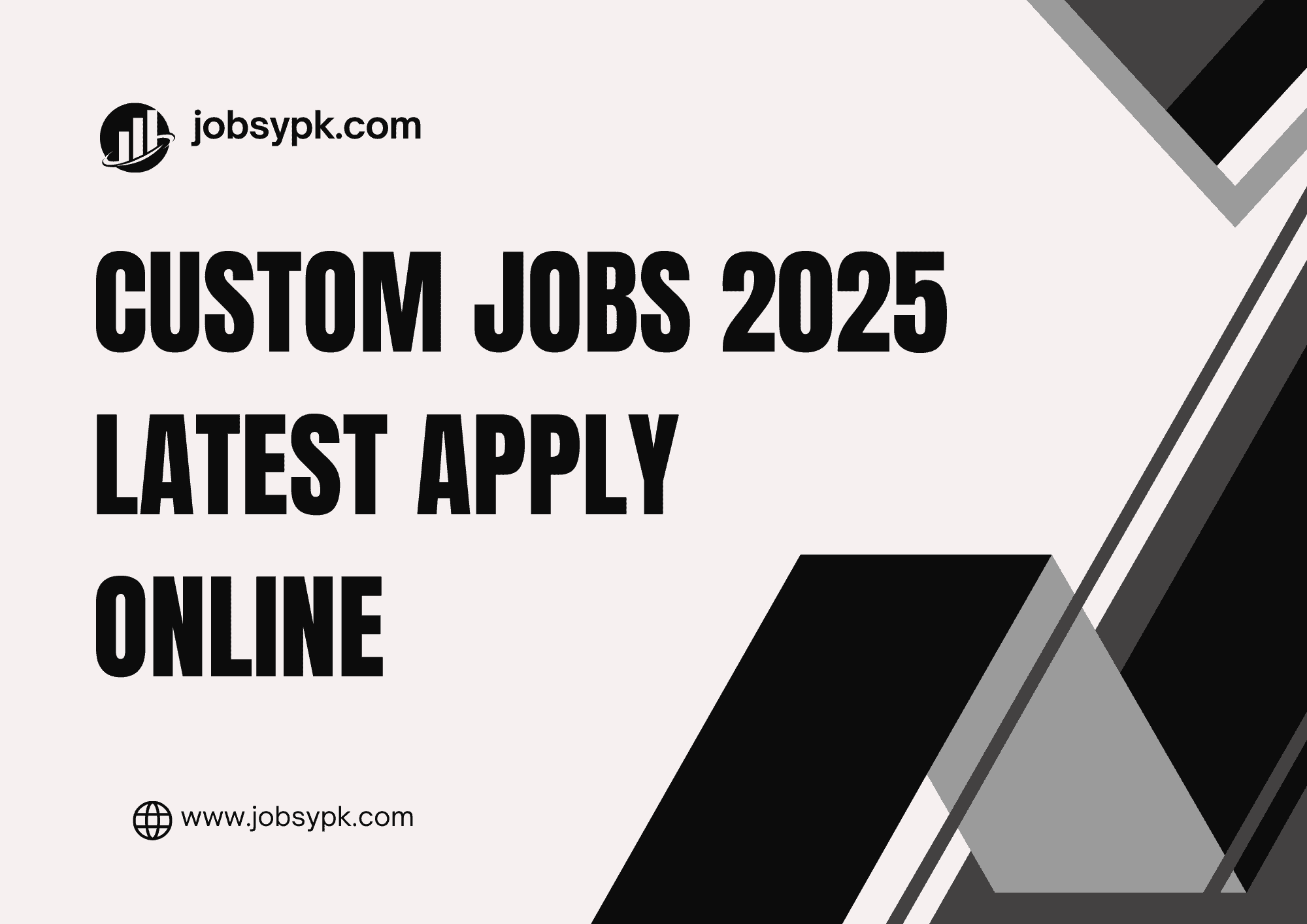 custom jobs 2025 latest apply online