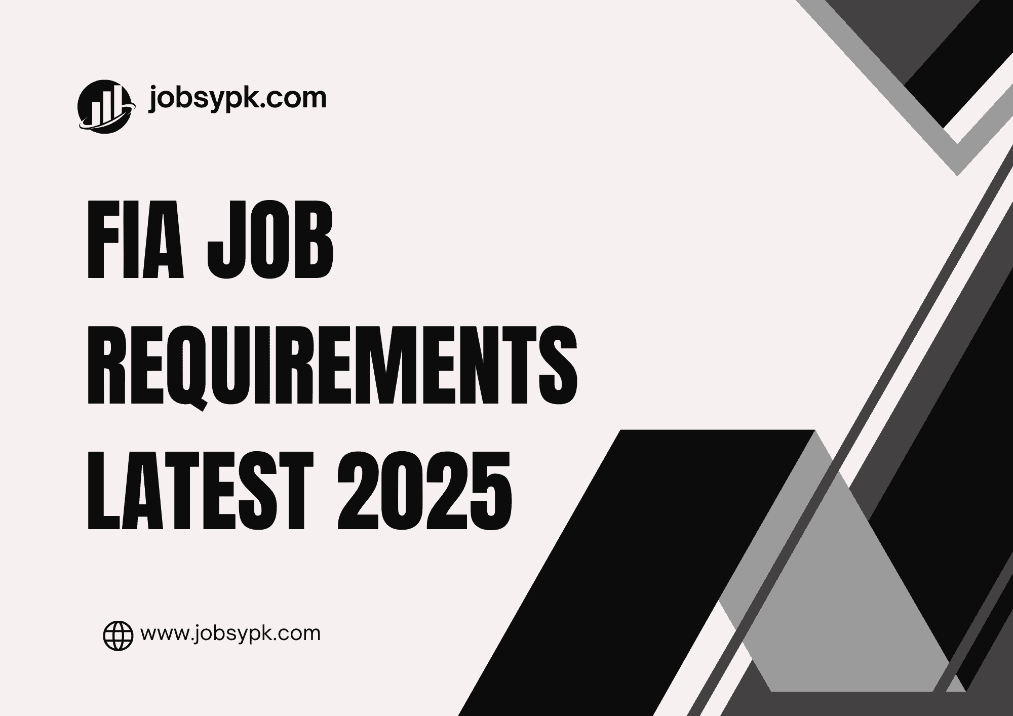 fia job requirements LATEST 2025