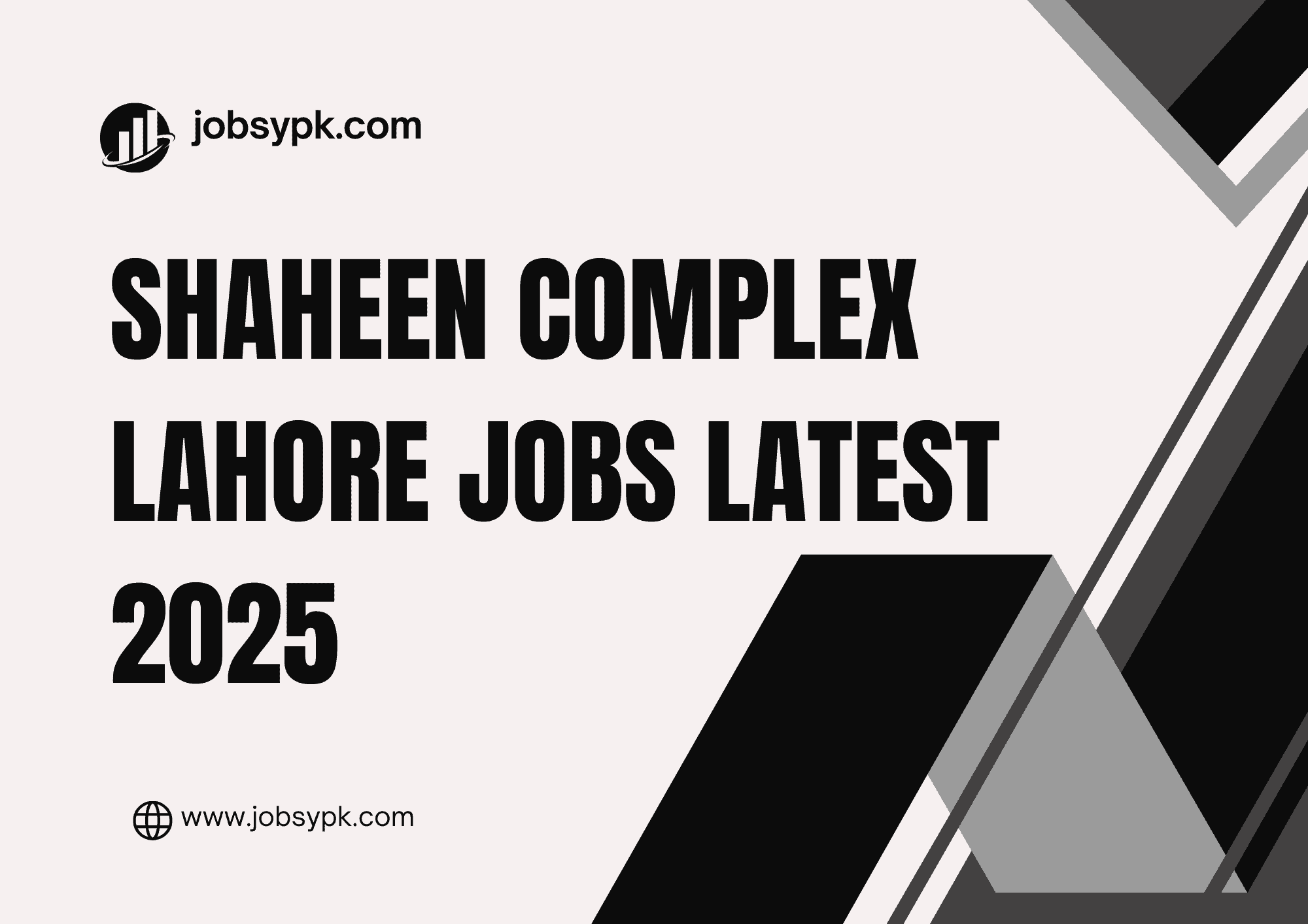 shaheen complex lahore jobs latest 2025