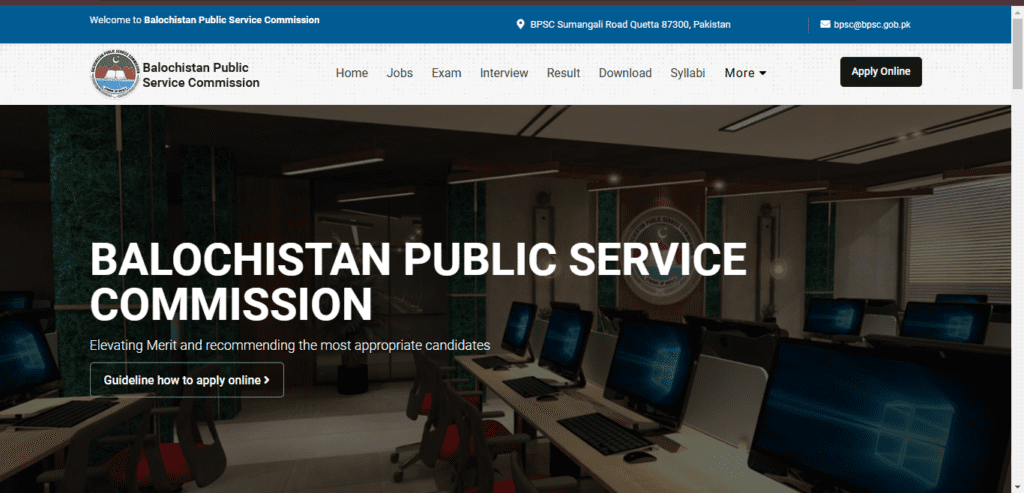 bpsc jobs apply online