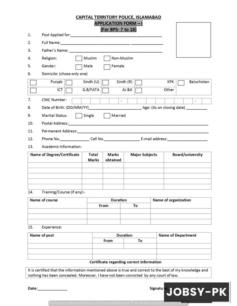 dolphin police jobs application form