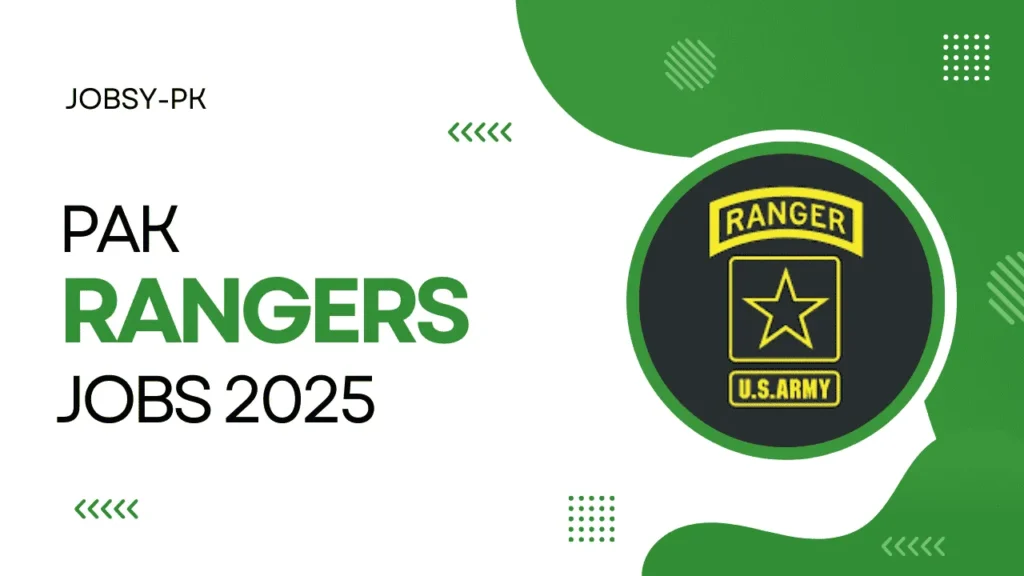 Pakistan Rangers Jobs 2025 – Apply Today