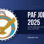 pakistan airfoce jobs