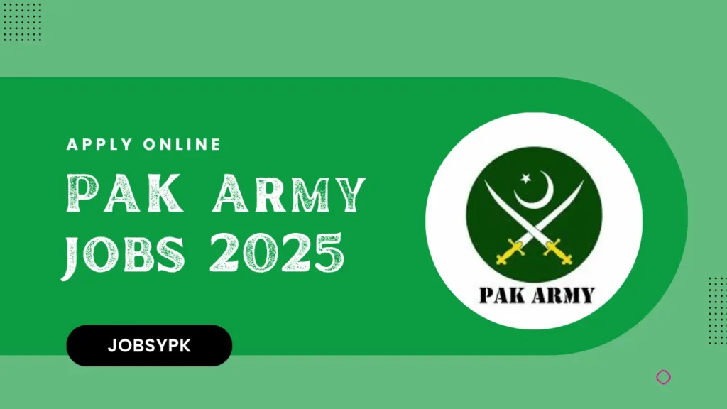 pak army jobs 2025
