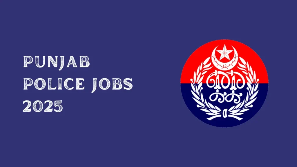 punjab police jobs 2025 application form