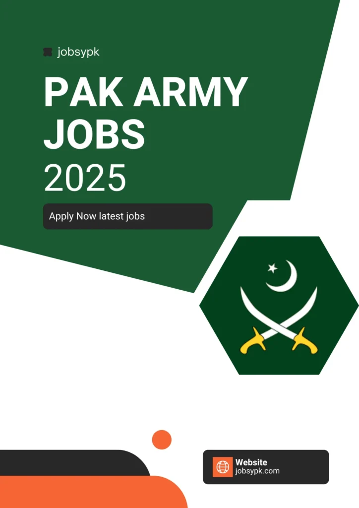 pak army jobs 2025